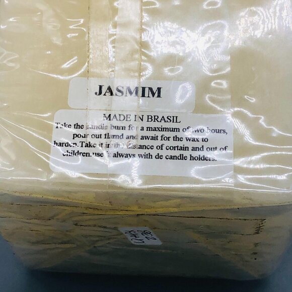 Jasmim rectangle amethyst imbedded white  new open bag made in Brazil  6x3" READ - Picture 6 of 7